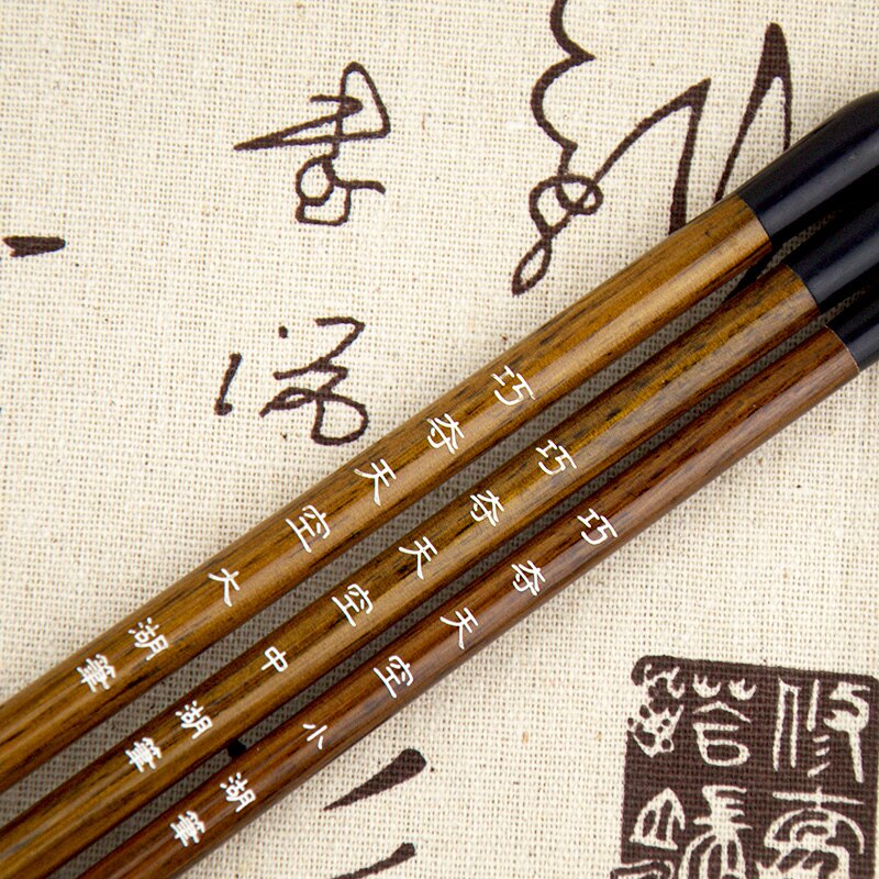 Chinese Traditional Calligraphy Brush Pen Set Large Small Regular Script Writing Brushes Weasel Hair Chinese Brush Pen 3pcs