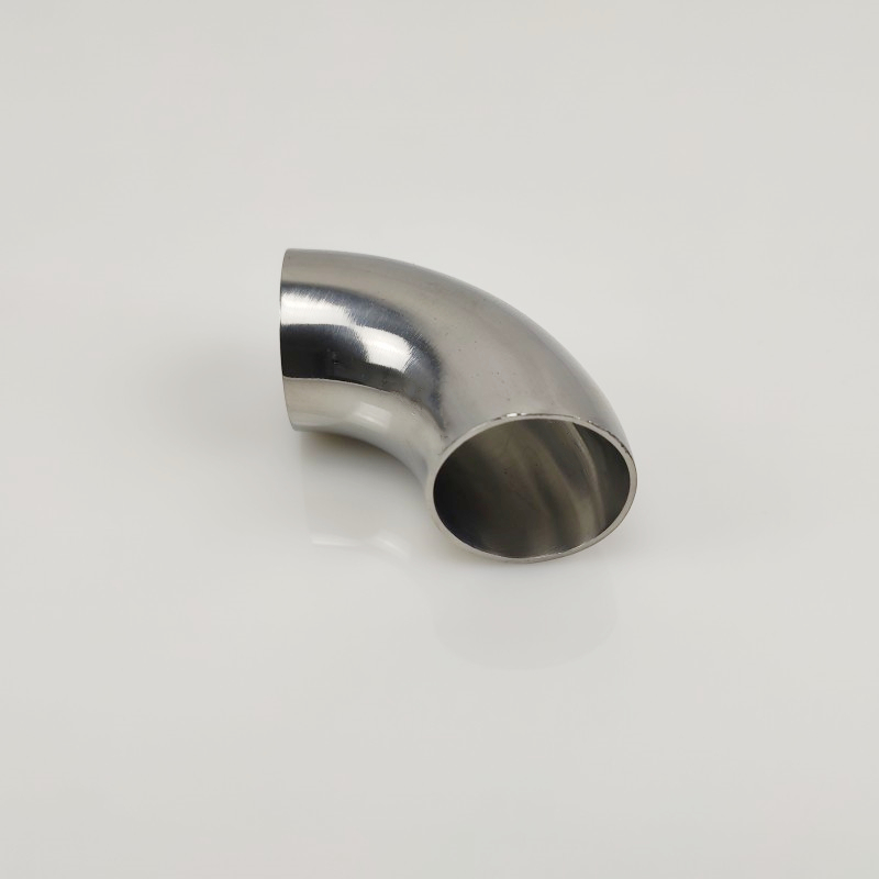 Stainless Steel 304 OD Elbow 90 Degree Sanitary Welding Elbow Pipe Connection Fittings polishing Food grade