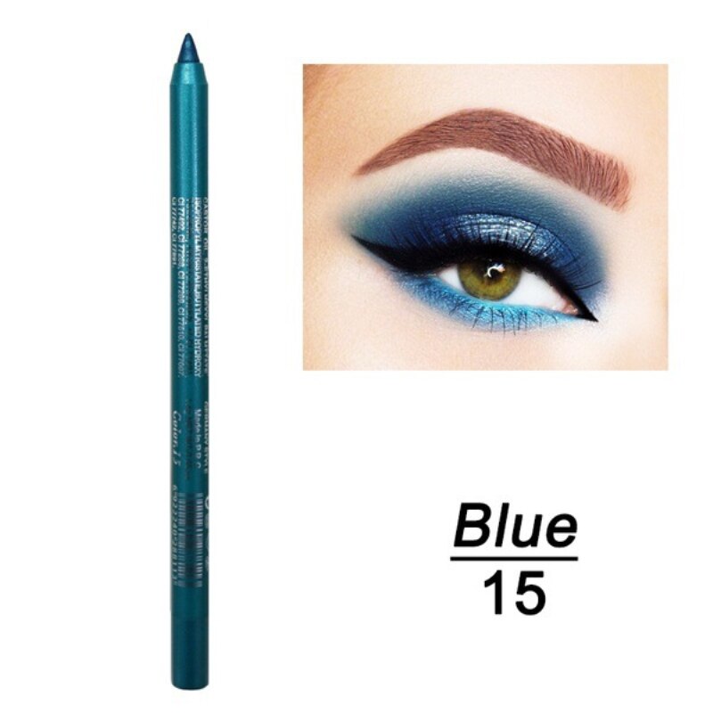 Eyeliner Waterproof Langdurige Professionele Sneldrogende Eye Liner Make-Koreaanse Cosmetica Gereedschap Maquillaje Te Gebruiken TSLM1: 15