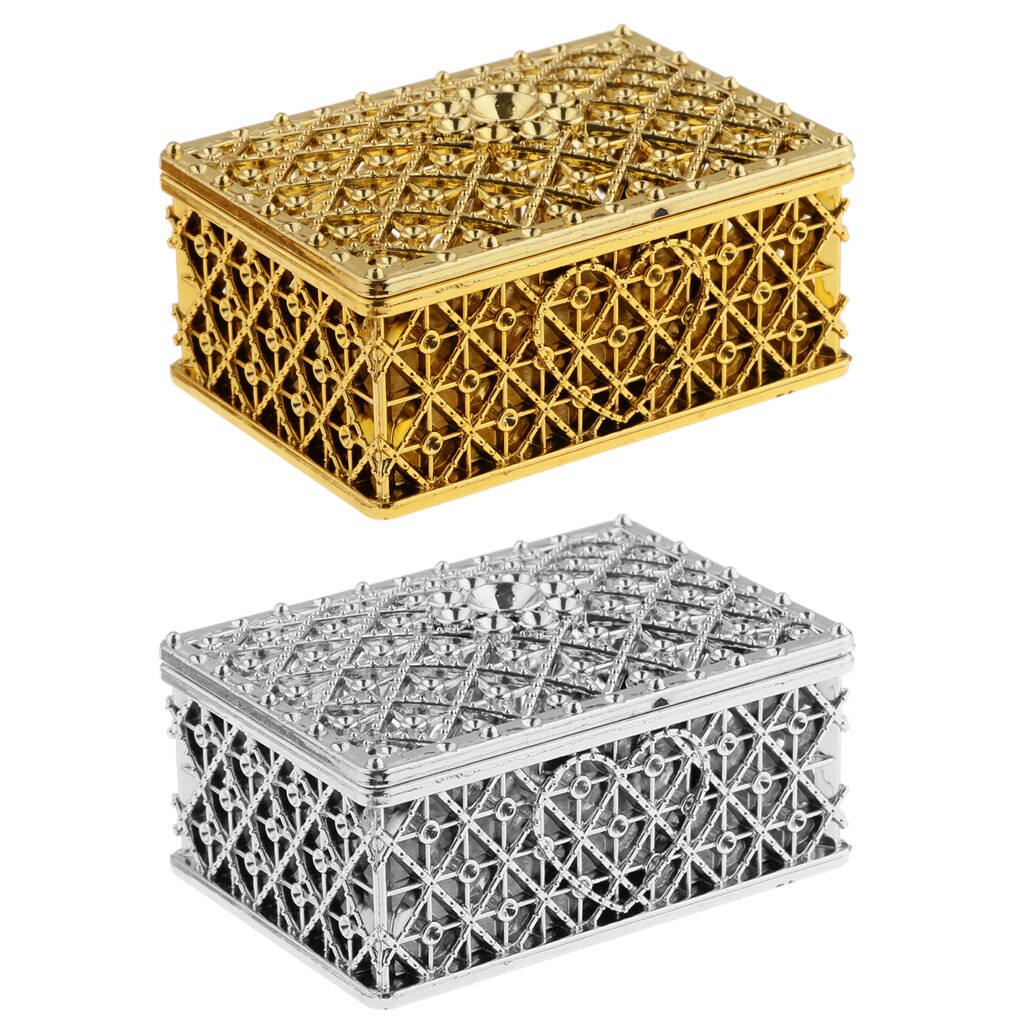 12pcs Luxury Gridding Shape Candy Sweet Box Wedding Party Favors