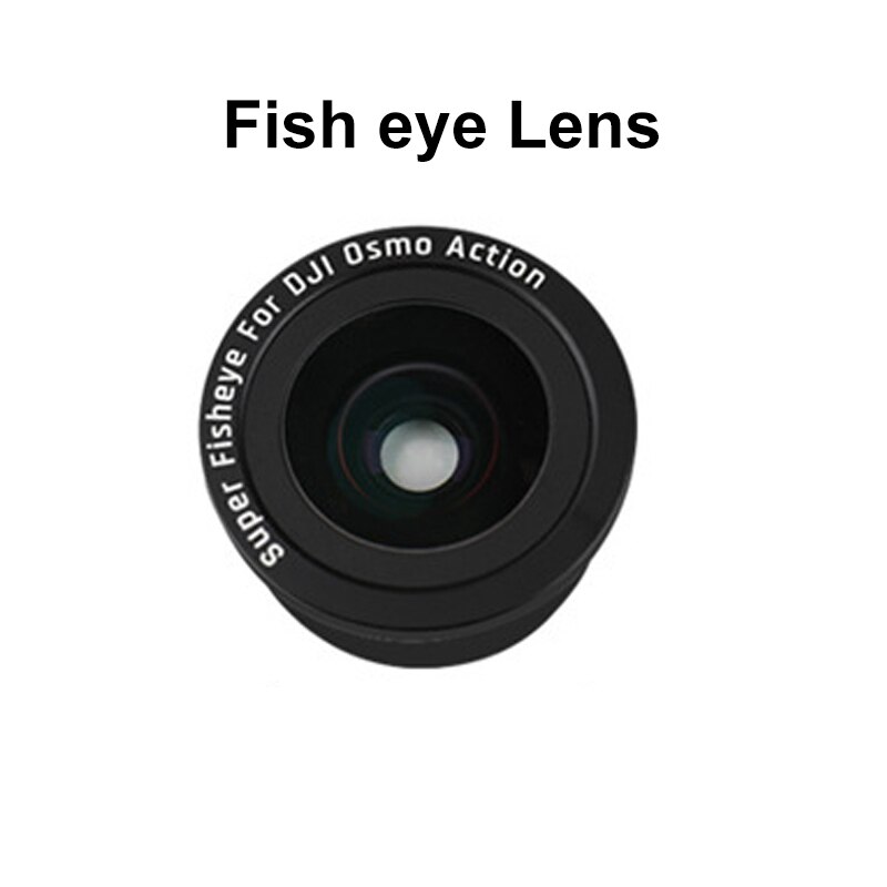 Kamera Externe 15X Makro Objektiv für DJI OSMO Aktion/180 Grad Fisheye Objektiv OSMO Aktion Kamera Zubehör: Fisheye Linse