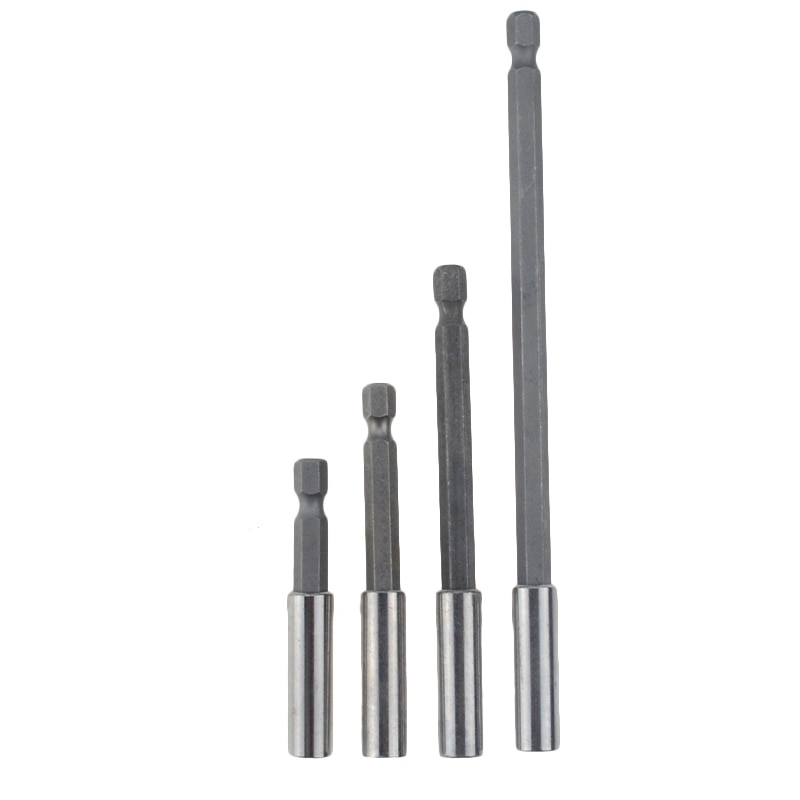 1/4 "Hex Rod Shank Lange Steel Schroevendraaier Tip Houder 1Pc Extension Bit Set Extensions Quick Change Handje socket