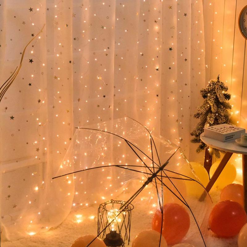 3x1/3x2/3x3m LED Ijspegel String Lights Kerstmis Fairy Lights Garland outdoor Thuis Voor Bruiloft/Feest/Gordijn/Tuin Decoratie