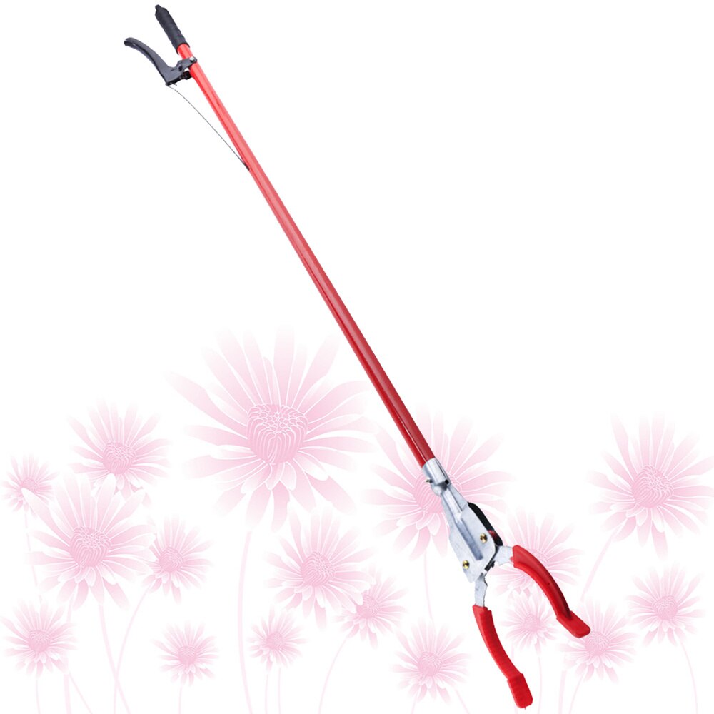 1pc Trash Clamp Rubbish Pick Clip Long Foldable Garbage Cramp Sanitory Worker Accessories