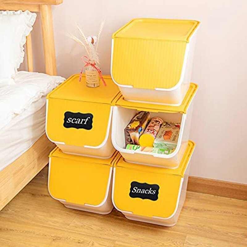 Wavy Shape Chalkboard Labels ,Erasable Reusable Rectangle Blackboard Stickers with 1 Liquid Chalk Pen,150 Pieces