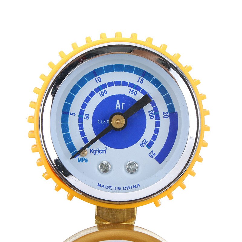 G5/8" 0-25Mpa Argon CO2 Mig Tig Flow Meter Gas Regulator Flowmeter Welding Weld Gauge Argon Regulator Pressure Reducer