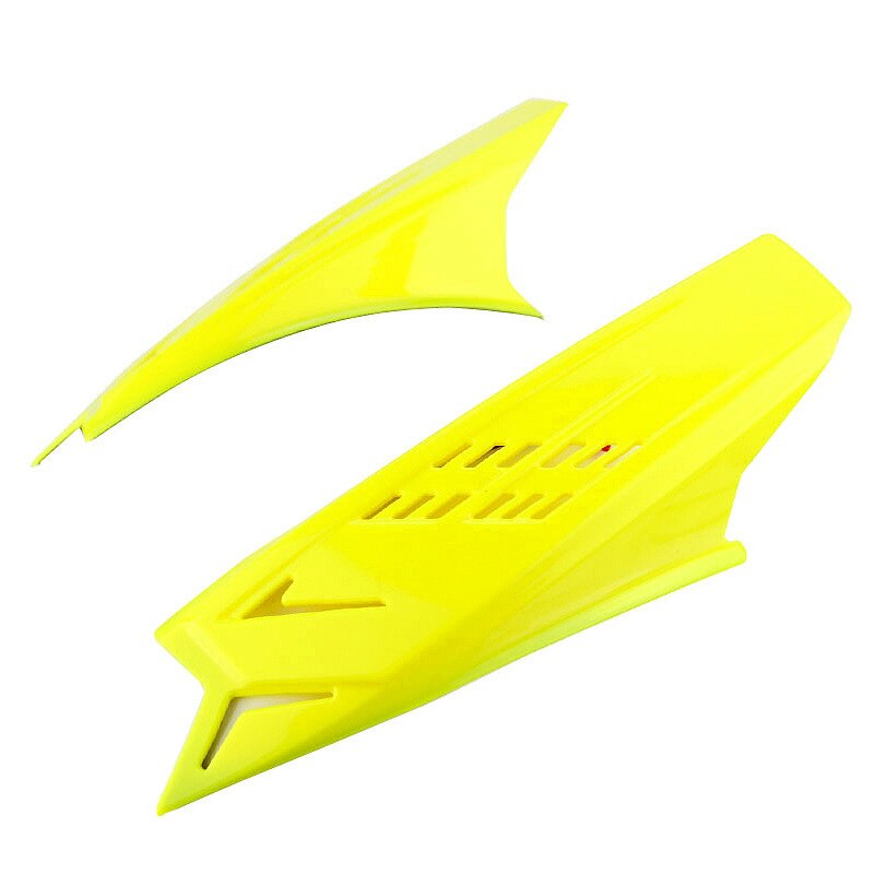 Neue Motorrad Rennen Helm hörner Horn dekoration Mehrfarbig Neue Motorrad Helm Dekoration: Gelb