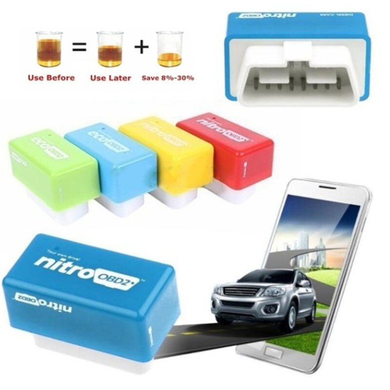 Eco OBD2 Power upgrade fuel saver driver Nitro OBD2 adjustment chip connector box driver ready to reduce fuel consumption tool