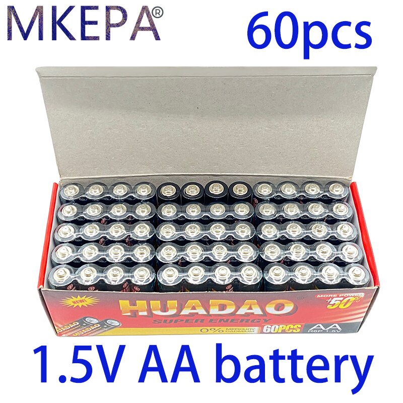 Aa 1.5V Batterij Wegwerp Huadao Alkaline Batterij Geschikt Voor Camera Rekenmachine Wekker Muis Afstandsbediening