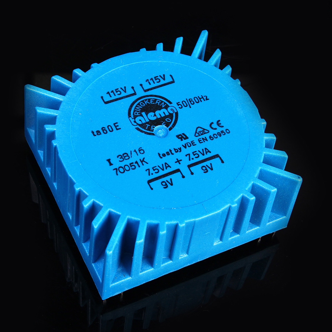 Talema 15W Double 7V 9V 12V 15V 18V 22V imported ring transformer fever ring cattle 15VA amplifier transformer transformer: Orange