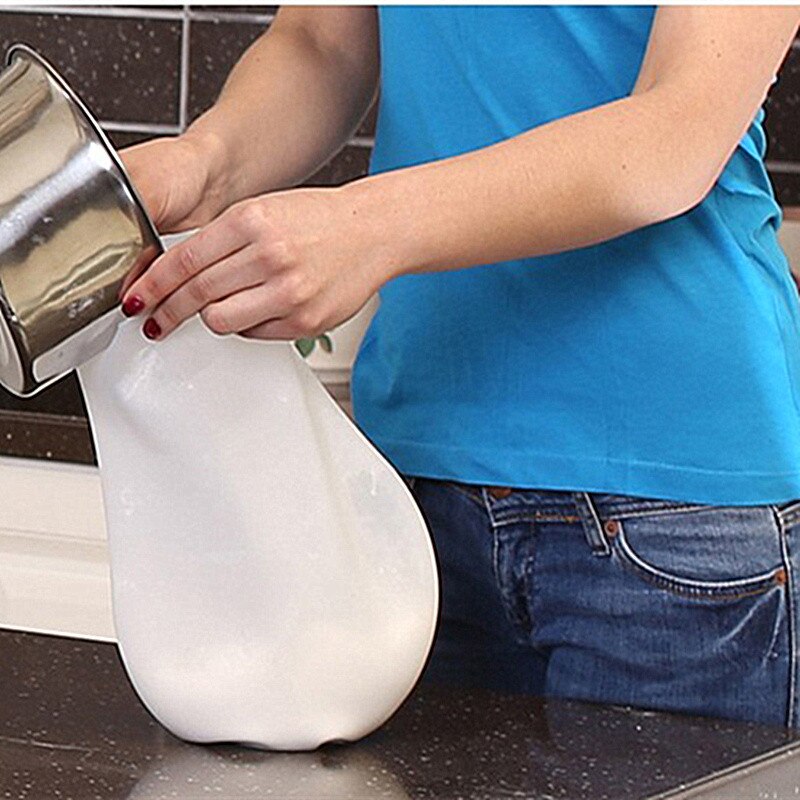 Edible Silicone Gel 1KG Kneading Dough Making Flour Processing Preservation Flour-mixing Bag Mixer Baking Pastry Tools