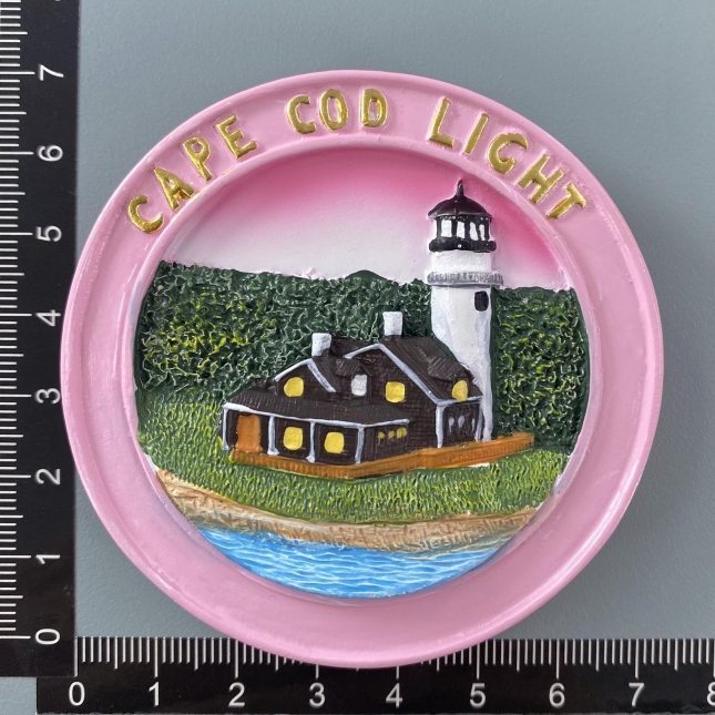 North America USA Fridge Magnets Tourism Souvenir Refrigerator Magnetic Sticker Collection Handicraft: green