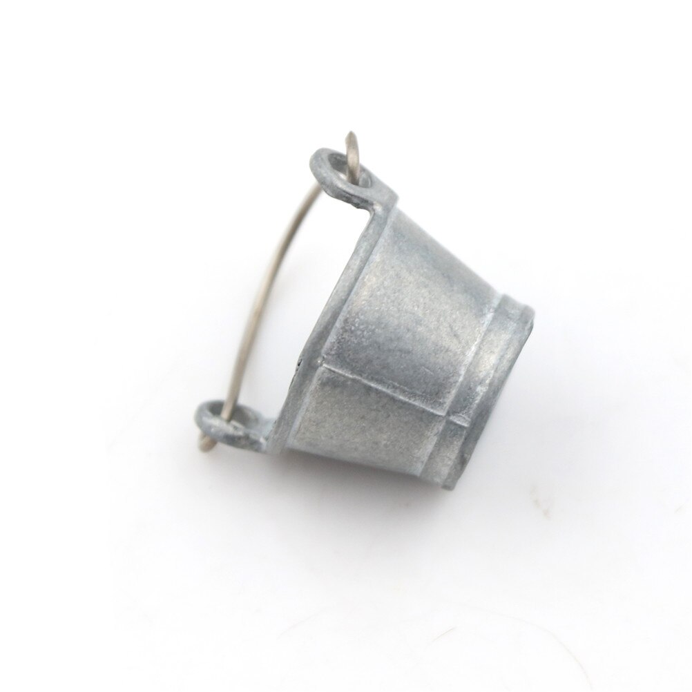 1 stücke Metall Mini Eimer Nette Dollhouse Miniatur Wasser Eimer für 1:12 Gebühr Heimat Küche Pretnd Spielen Spiel