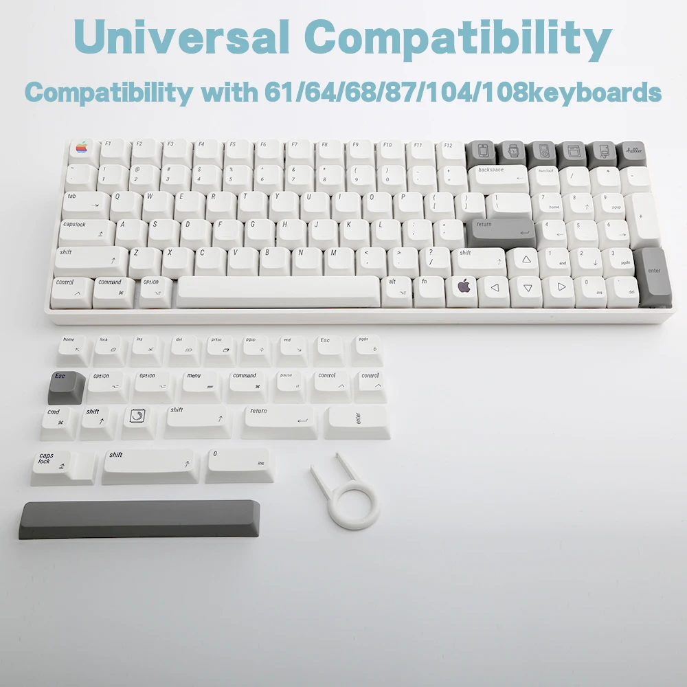 Tasti pbt xda, tasti coreani/russi, set di tasti per tastiera apple mac, tasti mx per tastiera meccanica personalizzata fai da te