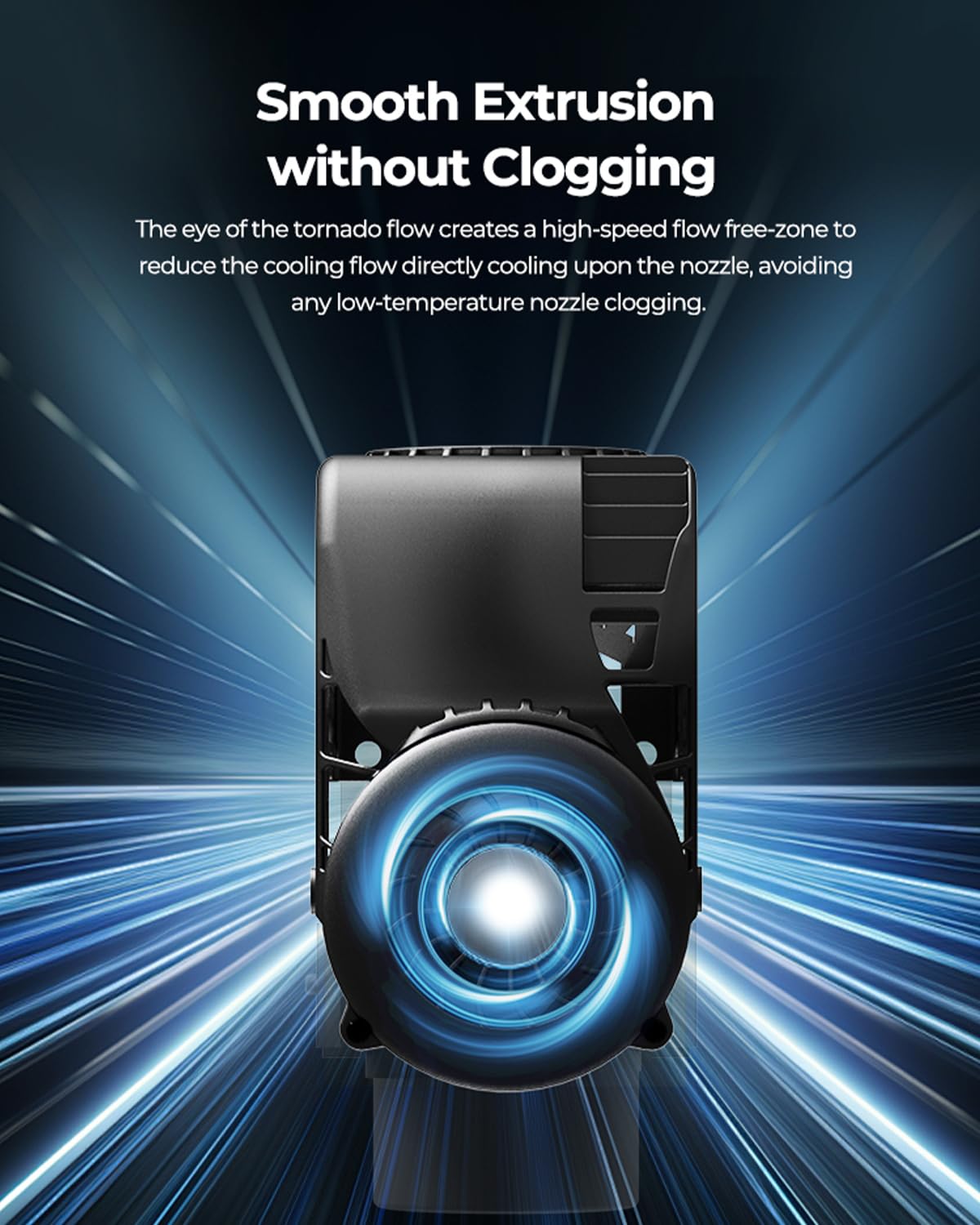Creality x BEN2C Nautilus Fan Duct,360°Circular Cooling Flow Rapid Cooling for K1 Max/ K1C/K1SE Original 3d Printer Accessories