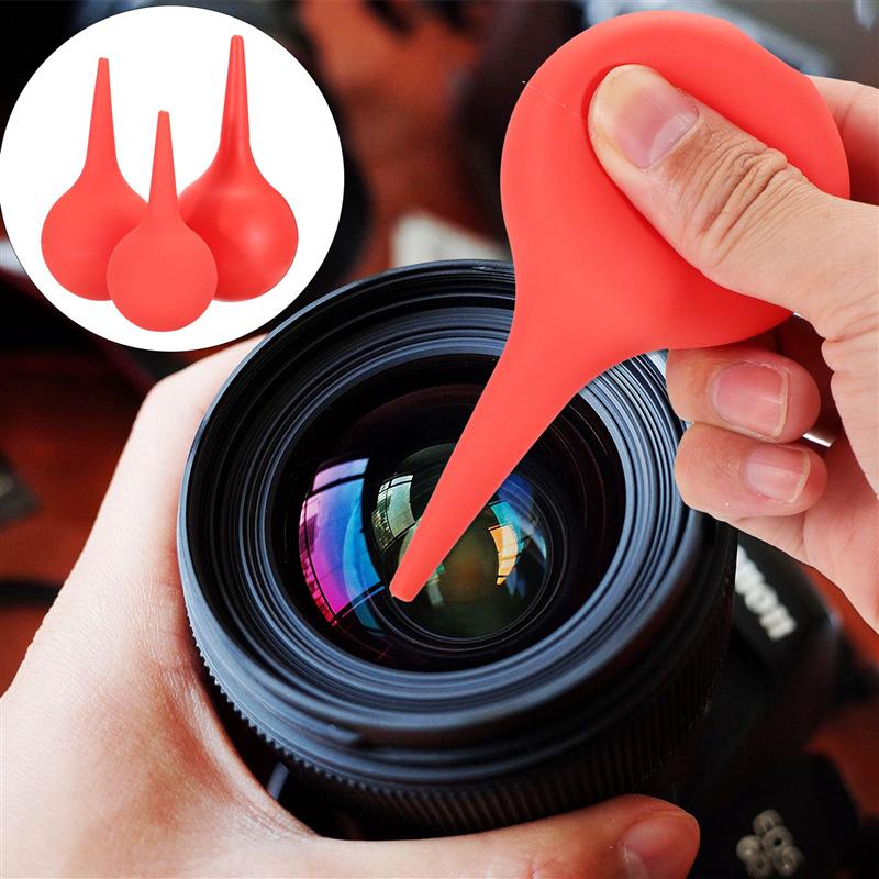 30/60/90ml Ear Cleaning Balls Squeeze Suction Bulb Cleaning Dust Blower Dirt Blowing Ball Ear Clean Ball Dirt Blowing Ball