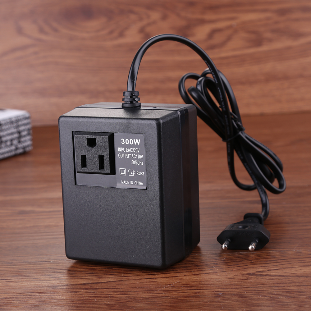 Trasformatore convertitore di tensione 300W Step Down 220V Naar 110V AC Step Down convertitore trasformatore di potenza