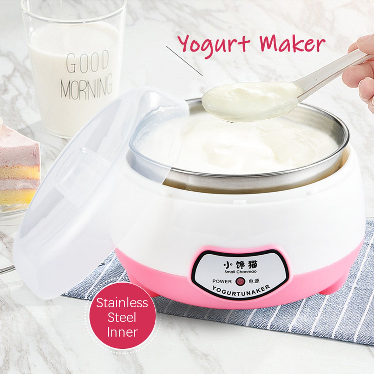 Machine à yaourt ménage petit entièrement automati – Grandado
