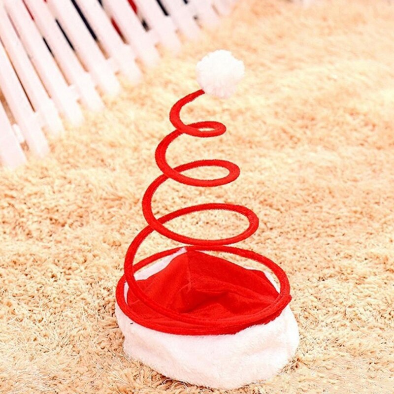 Jul hatt plysj alv santa hatt ornament dekorasjon jul lokk hattemaker år jul fest rekvisitter dekorasjon