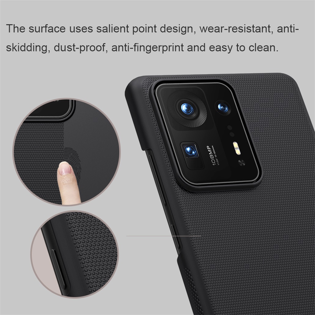 Voor Xiaomi Mix 4 Case Originele Nillkin Frosted Shield Business Hard Pc Phone Cover Voor Xiaomi Mi Mix4 telefoon Houder