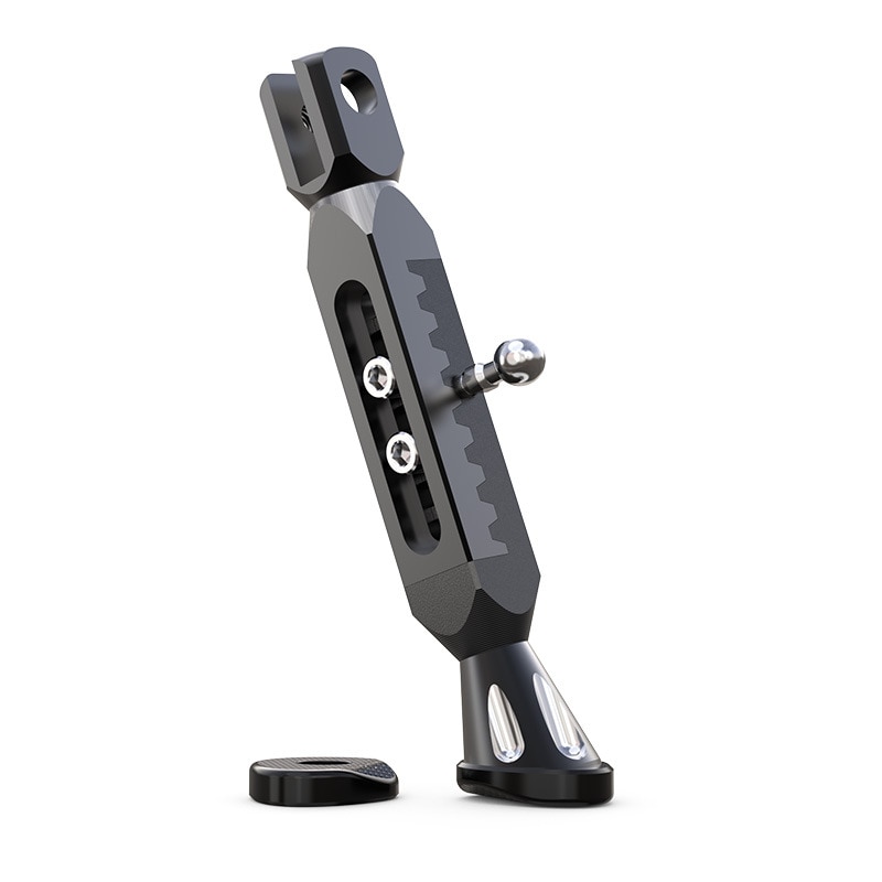 Motorcycle Kickstand Adjustable Scooter Foot Support Side Parking Kickstand for Electric Motorbike Parking Side Support Stand