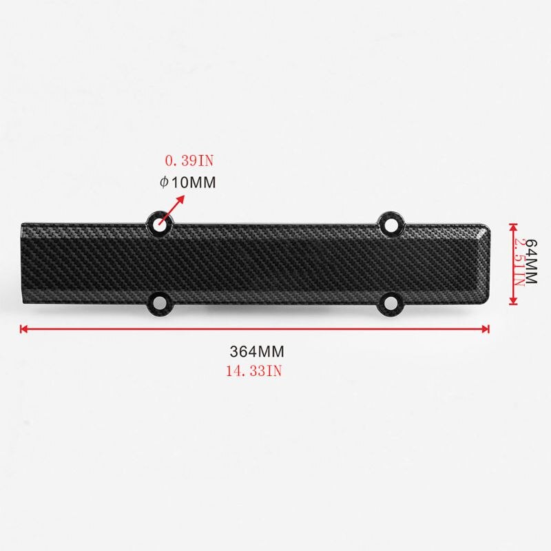 Modificatie motor kabelboom deksel voor vtec abs carbon fiber look kleppendeksel set