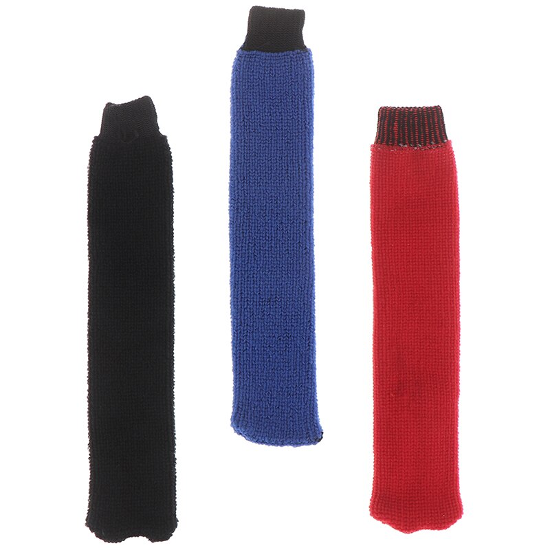 1pc bomull och elastisk nonslip handduk badmintonracket över grepphölje svart