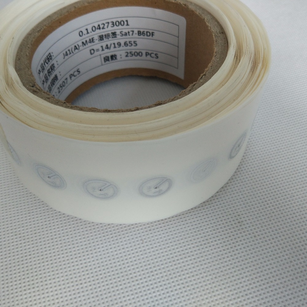 Uhf Kleine Ronde Label Rfid Mini-Label 6C Intelligente Elektronische Labels Diameter 12Mm Rf Passieve Stickers