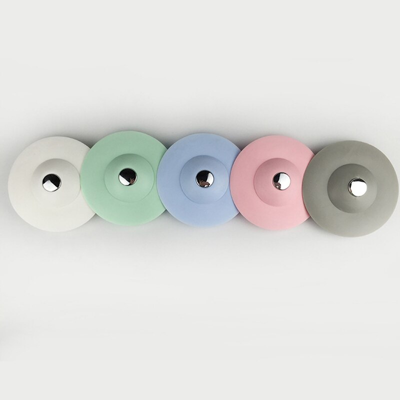 TPR Bath Tub Sink Floor Drain Stopper Hair Catcher Plug Kitchen Water Laundry 40FP12: MULTI