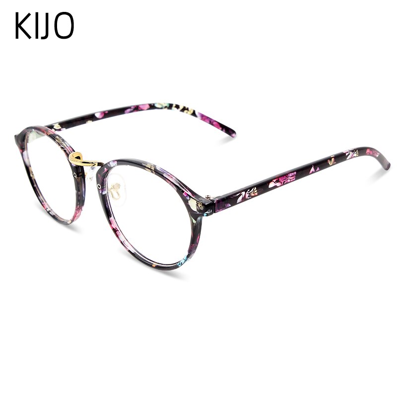 Mode Transparante Ronde Glazen Transparante Frame Vrouwelijke Bril Bijziendheid Bril Mannen Optische Frame Transparant