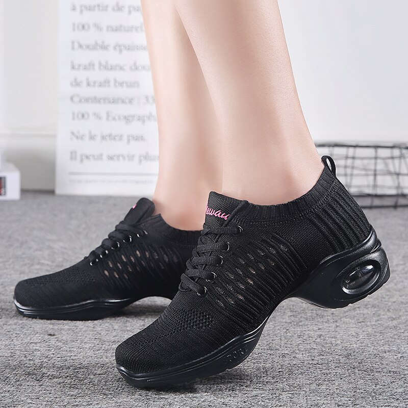 Dames dansschoenen jazz dansschoenen voor dames zomer mesh moderne dansschoenen dames dames sportschoenen 34-42
