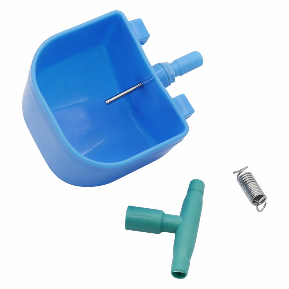 20 Sets Rabbit Breeding Equipment Mink Prevent Bite Drinking Water Bowl Rabbit Fox Mink Nipple Drinking Water Box