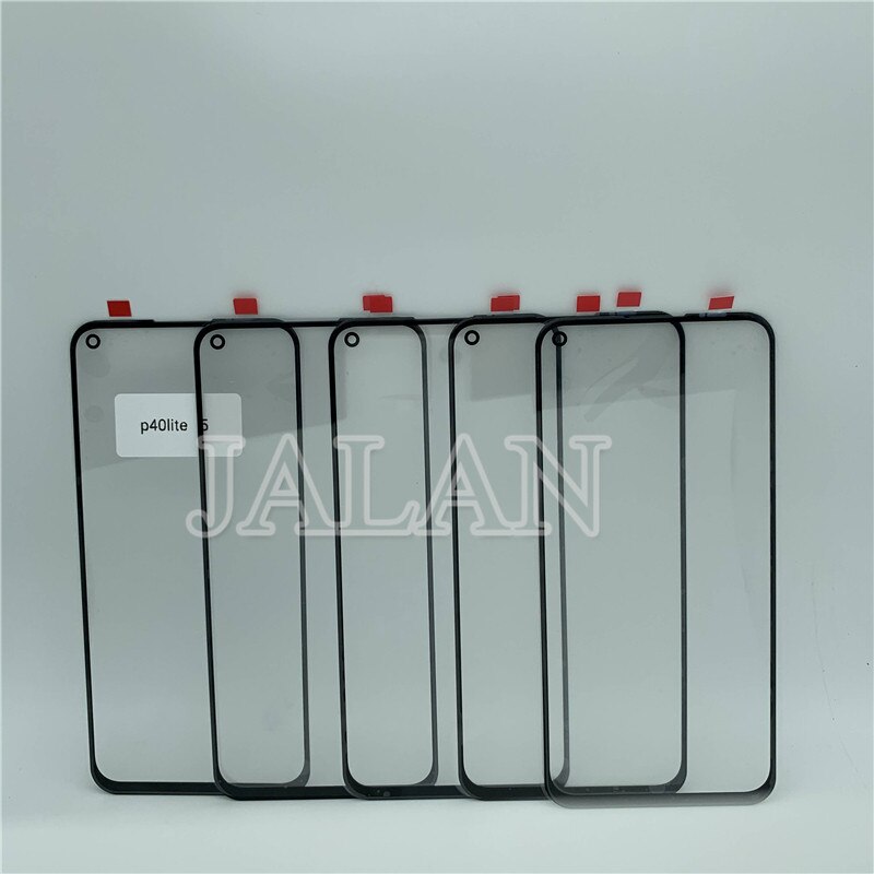 5Pcs Glas Met Oca Voor Huawei P9 P10 Lite / P20 Pro /P30 P40 Lite / P Smart plus/Psmart Z Beschadigd Touch Screen Reparatie