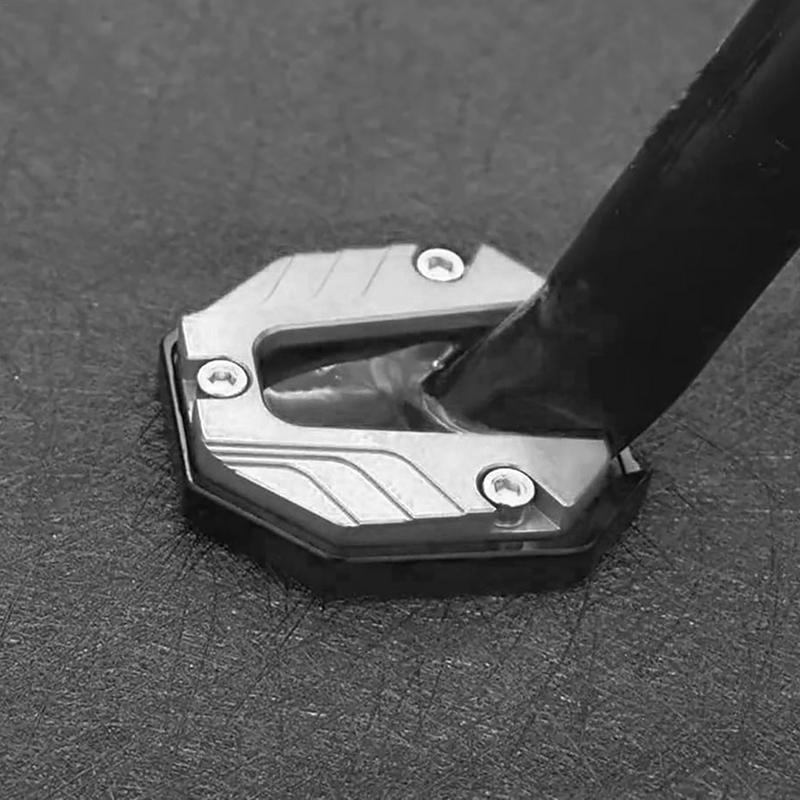 Motorcycle Kickstand Plate Anti-Skid Side Stand Extension Plate Foot Support Pad High Strength Motorcycle Accessories Foot Plate