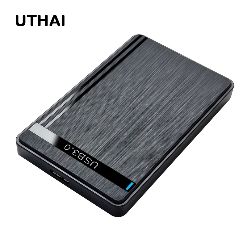 UTHAI 2,5-Zoll SSD Solid State Mechanischer serieller Port SATA Toolless Micro Interface USB 3.0 Externes mobiles Festplattengehäuse
