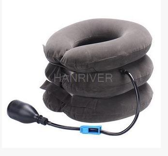 ! Cervical traction apparatus with inflatable neck neck stretcher health care toolsRelax tensions ease fatigue massage neck: MULTI