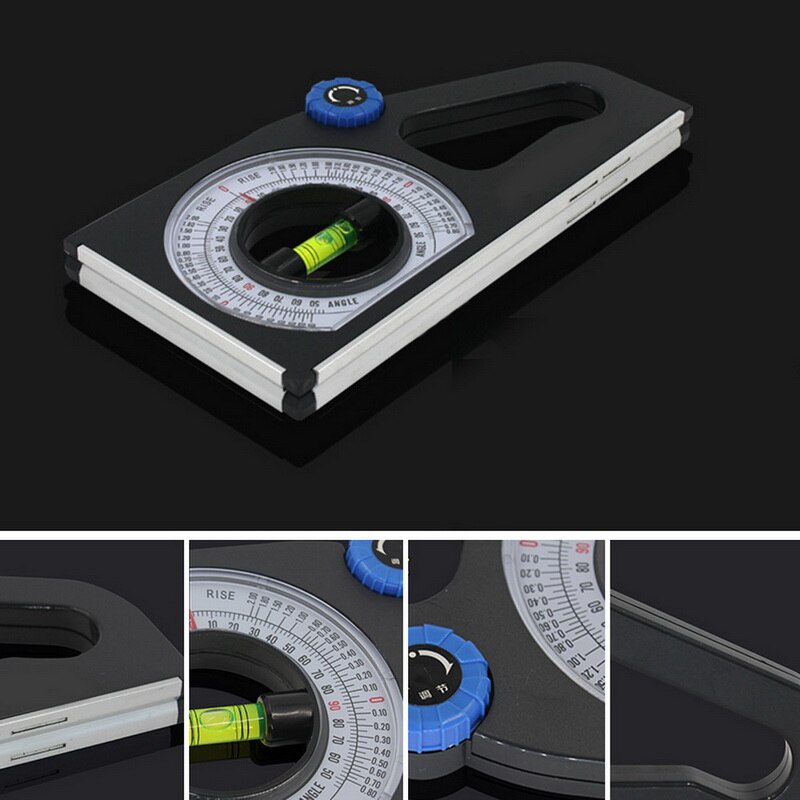 Engineering Inclinometer Universal Slope Measuring Ruler Multifunction Angle Meter Gauge