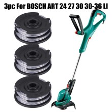 3pc Strimmer Trimmer Line Spools For BOSCH ART24 ART27 ART30 ART30-36 LI 18m Lawn Mower String Trimmer Parts