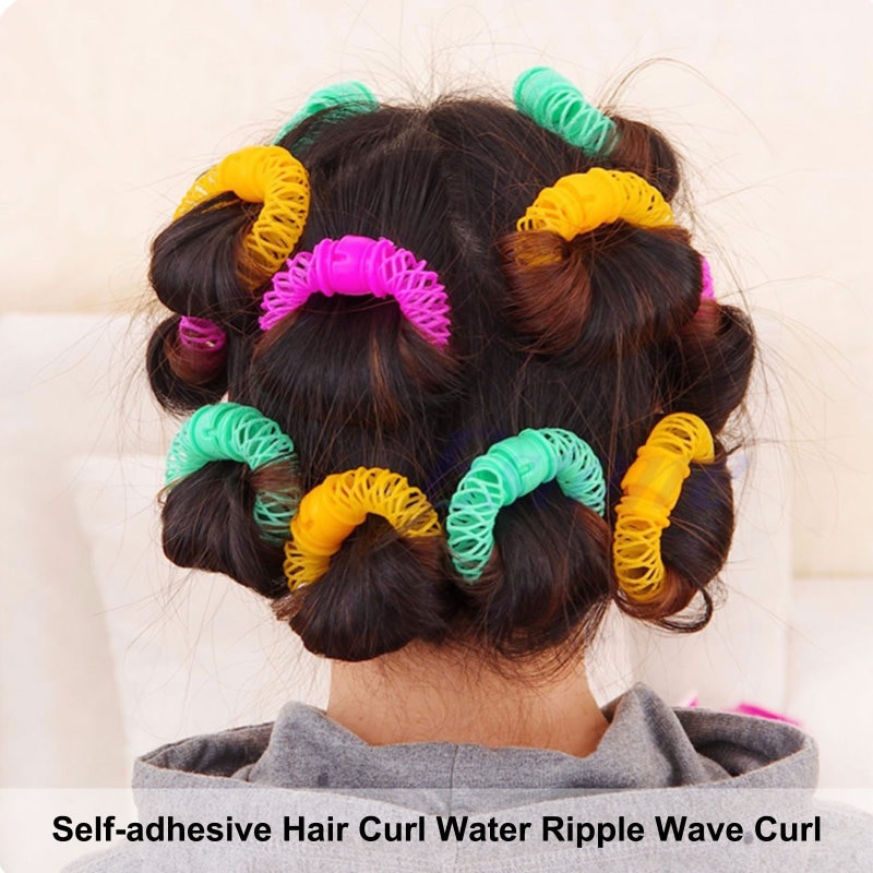 Donuts-Rizador de pelo mágico, herramienta DIY para accesorios de cabello para mujer, 8 Uds./6 uds.