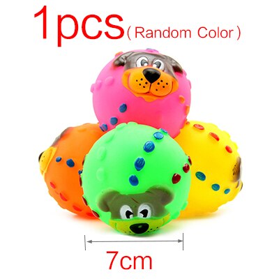 Kleurrijke Pet Dog Speelgoed Rubber Interactive Chew Speelgoed Voor Hond Tanden Training Speelgoed Met Doorn Hond Beet Bestendig Molaire Huisdier product