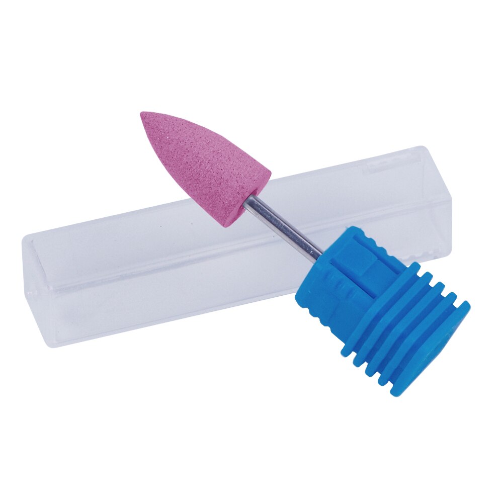 Broca de silicona de goma para uñas, pulidora rotativa para manicura, accesorios, herramientas de pulido de pies