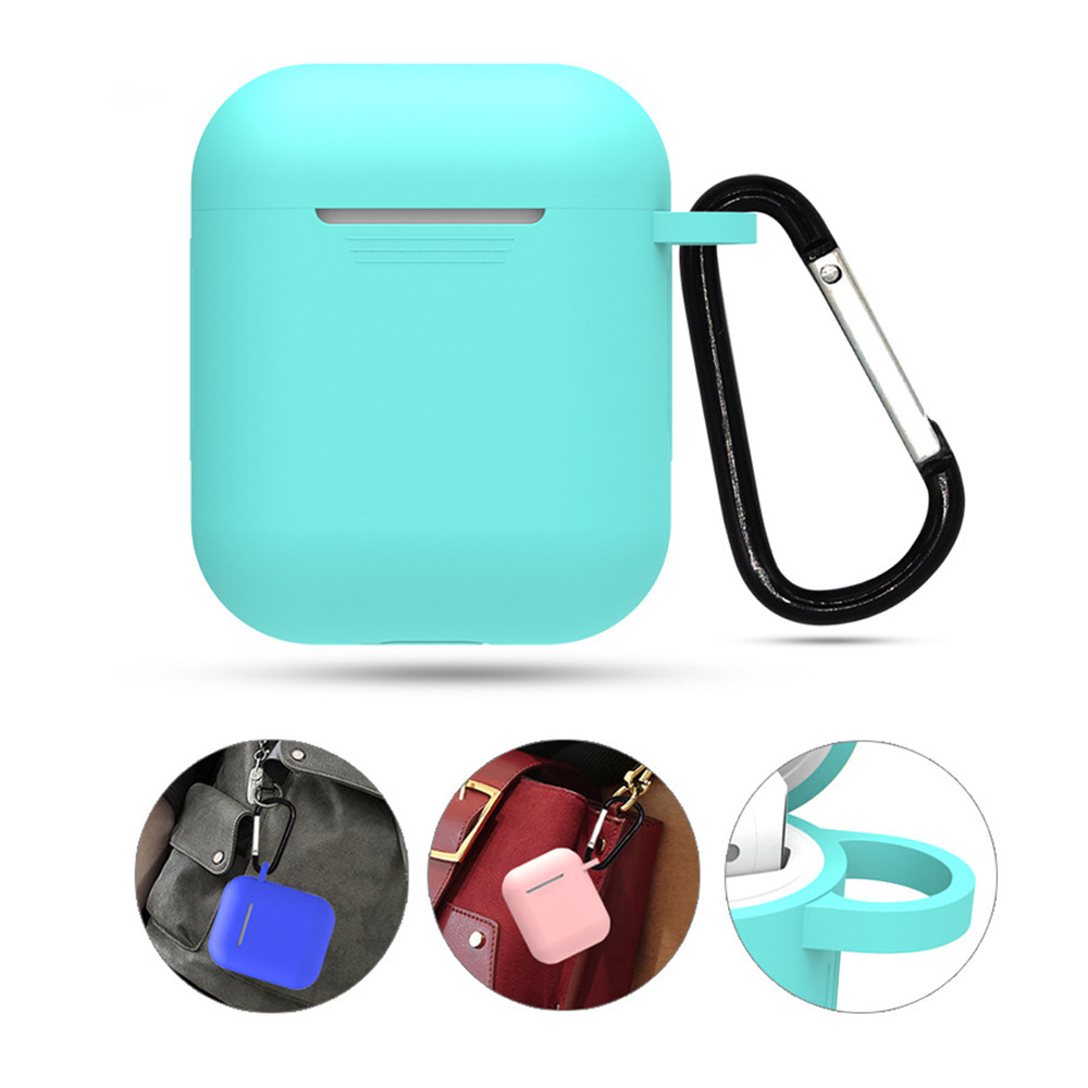 Mini Weichen Silikon Fall Für Apple Airpods Stoßfest Abdeckung Für Apple AirPods Kopfhörer Cases Ultra Dünne Luft Schoten Protector Fall J