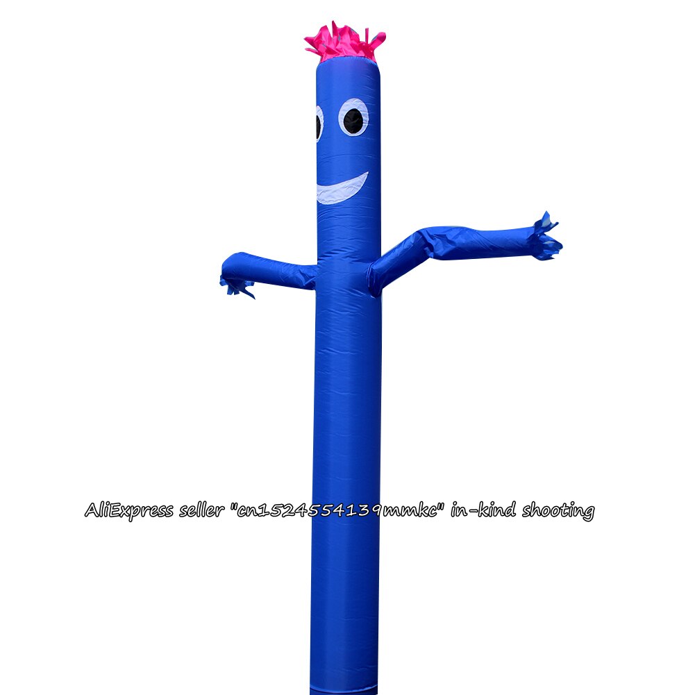 Air Dancer Sky Dancer Inflatable Tube Dance Puppet Wind Flying 10ft For 12inch Blower (Blue)