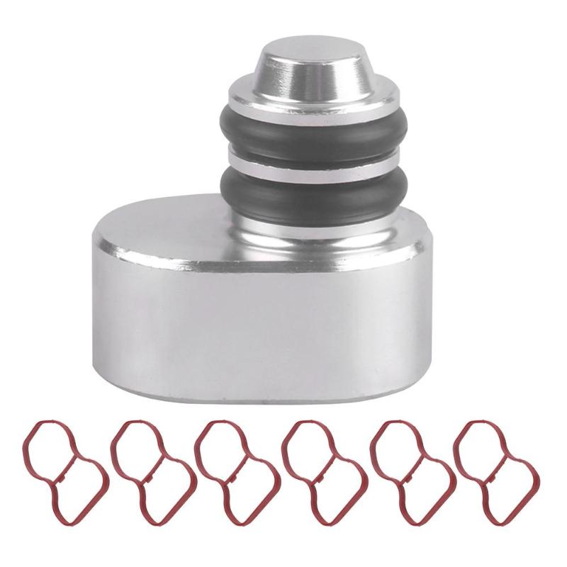 Kolektora dolotowego klapy zawirowujące pusty zestaw naprawczy wlewka aluminiowa wtyczka Fluoro gumowy o-pierścień z uszczelkami robić silnika diesla N57