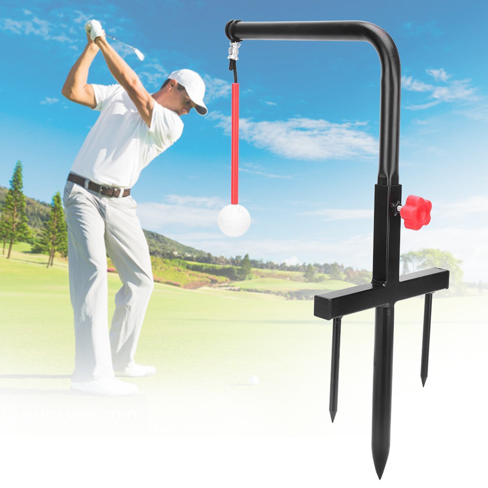 Golf Swing Trainer Draagbare Indoor Golf Swing Traing Apparaat Golf Sport Training Tools