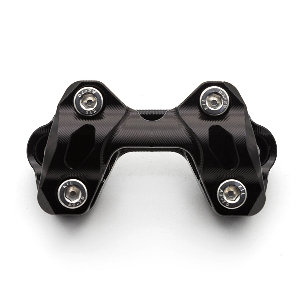 CNC Motorrad Lenker Für Ducati Monster- 696 28mm Für Monster- 1100 / EVO griff Bar Klemme einstellen: Schwarz