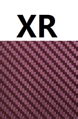 2PCS Mobile Phone Sticker For iPhone XS Max XR X Gradient Carbon Fiber Soft Protective Film For iPhone X XR Sticker Accessories: xr- copper