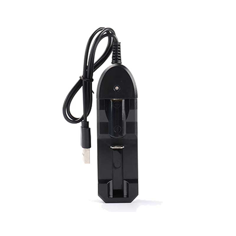 18650 Battery Charger Black 1 2 4 Slots AC 110V 220V Dual For 18650 Charging 3.7V Rechargeable Lithium Battery Charger: 1 Slot