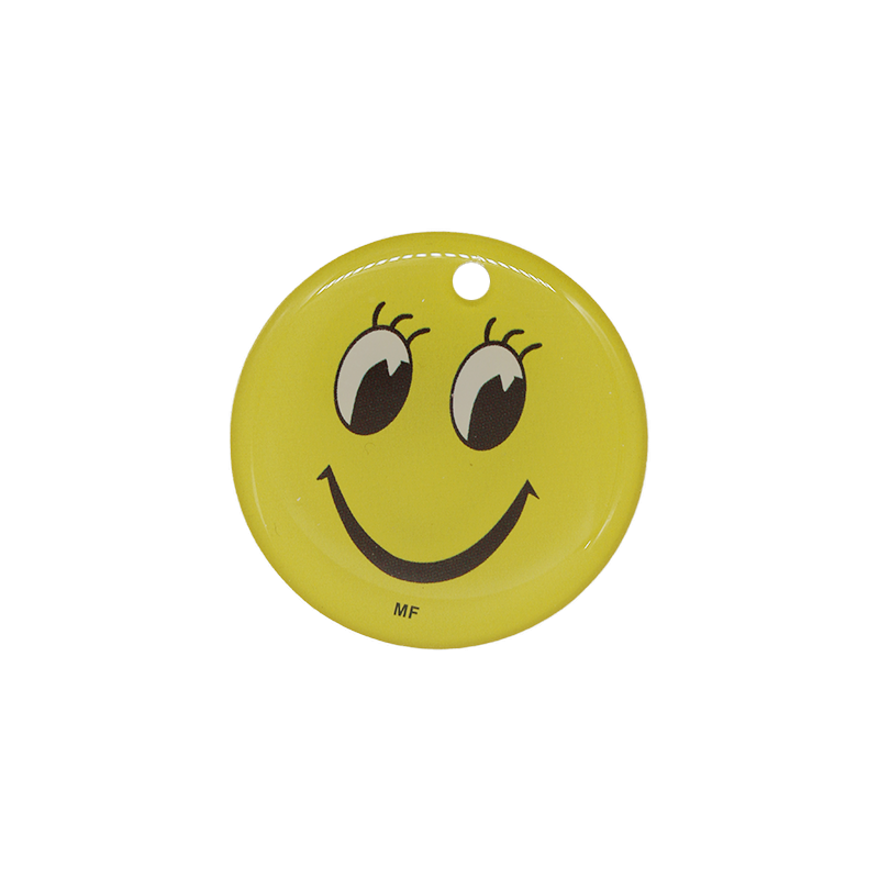5Stck RFID Epoxid Karte 125Khz wiederbeschreibbare kopie Zugriff Kontrolle-Karte em4305 kopierer abzeichen T5577 Clever Chip Zeichen Schild: 5Stck-Smiley Gesicht