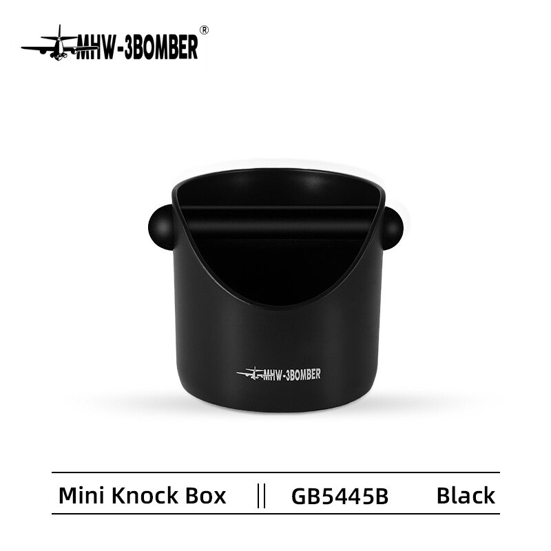 MHW-3BOMBER Koffie Klop Doos Residu Gronden Mand Bin Espresso Gereedschap Cafe Bar Accessoires: Black